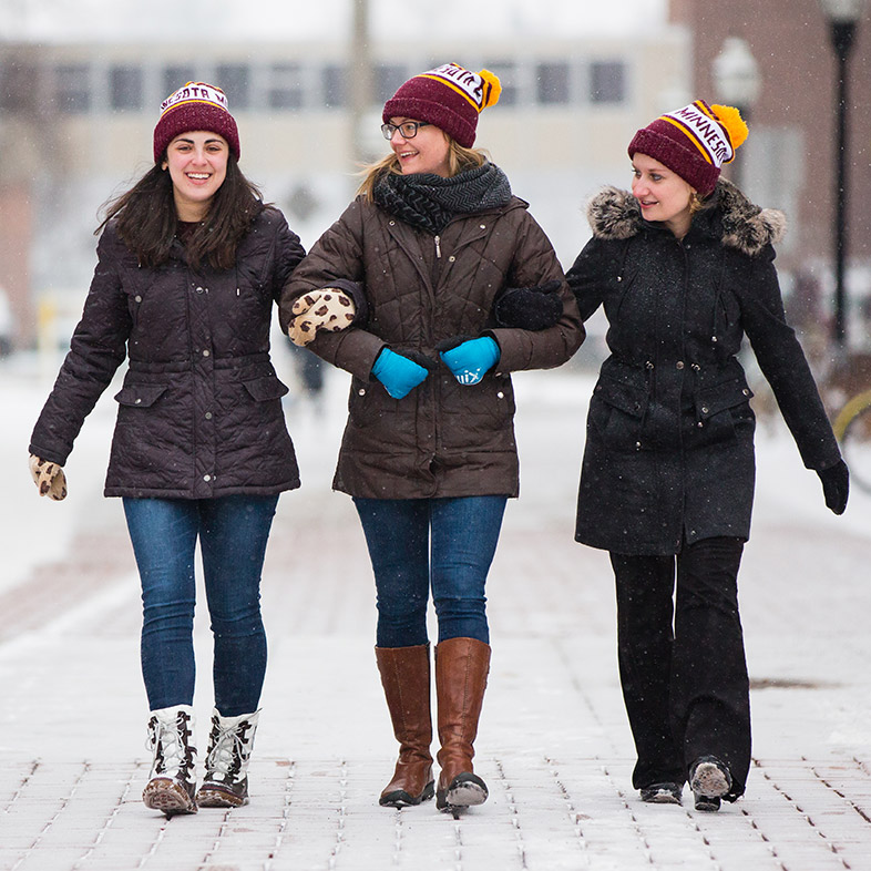 women walking