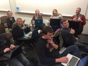 Students research and document fair market values of medical supplies for Global Health Ministries.