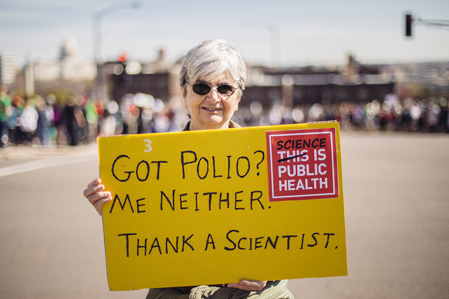 School of Public Health staff member Deb Wentworth