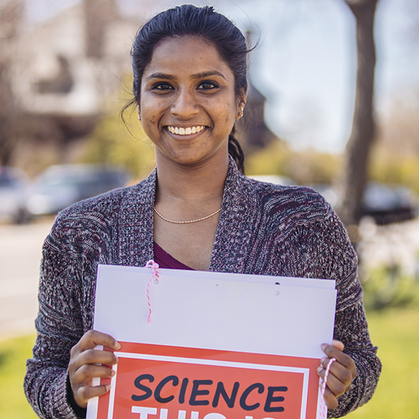 School of Public Health student Keerthanaa Jeeva