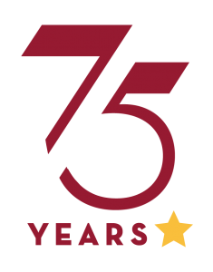 75th Anniversary logo