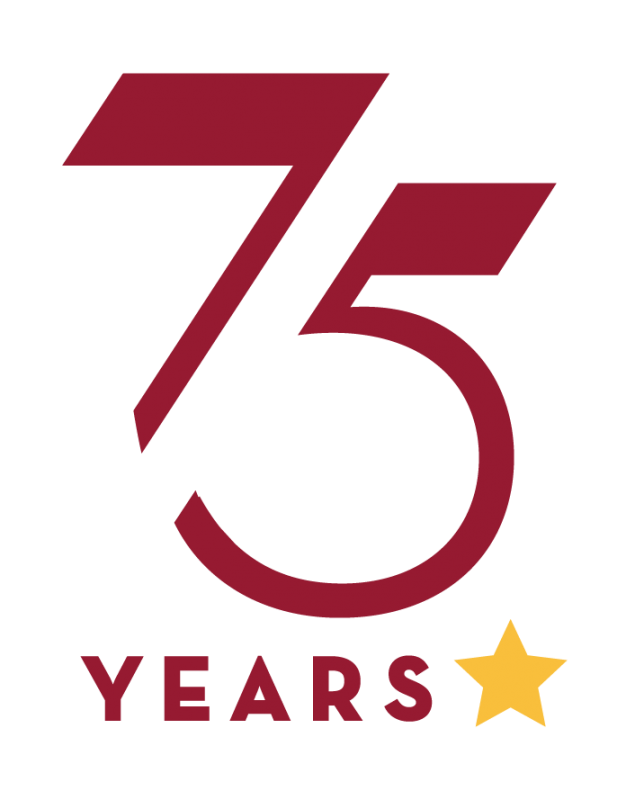 75 logo. 75 Years. Th logo 75.