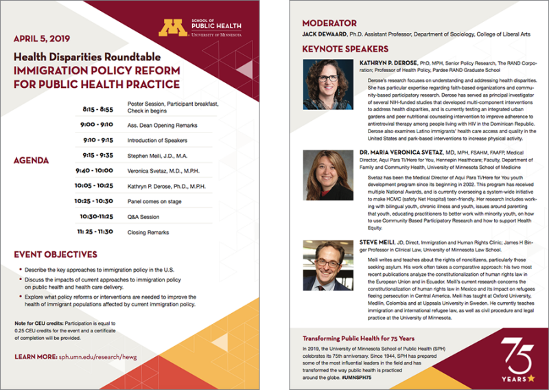 Get Involved - History: 75 Years and Counting - School of Public Health