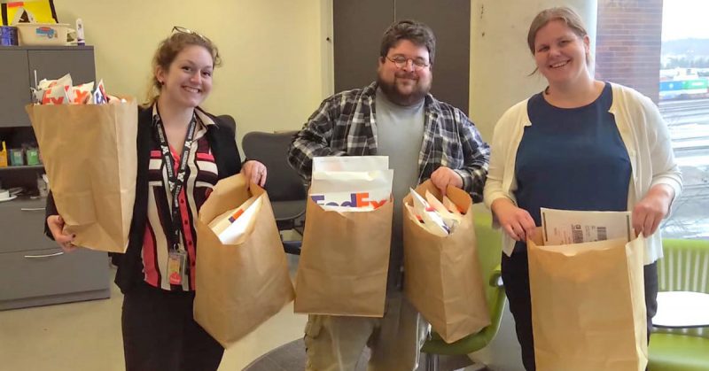 Alanna Nascene, Matt Pullen, and Sarah Lofgren