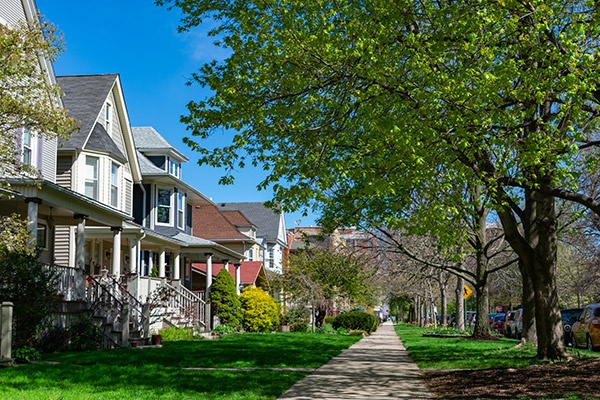 neighborhood street