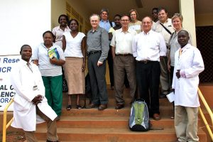 John Finnegan in Uganda