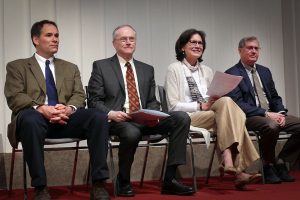 John Finnegan, Bruce Alexander, Patricia McGovern