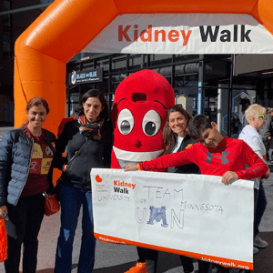 Dr. Boumitri at Kidney Walk with her family