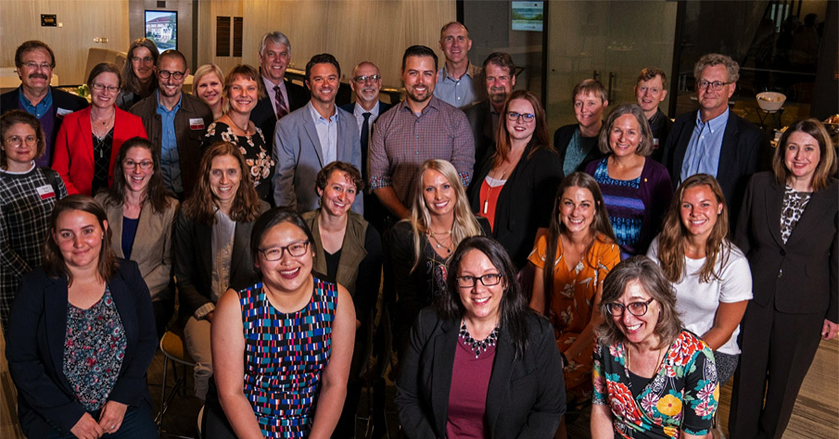 The IFSL cohort in a group picture.