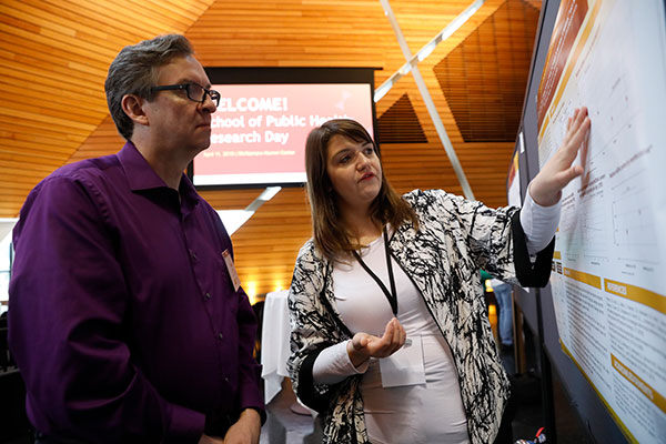 Student at Research Day