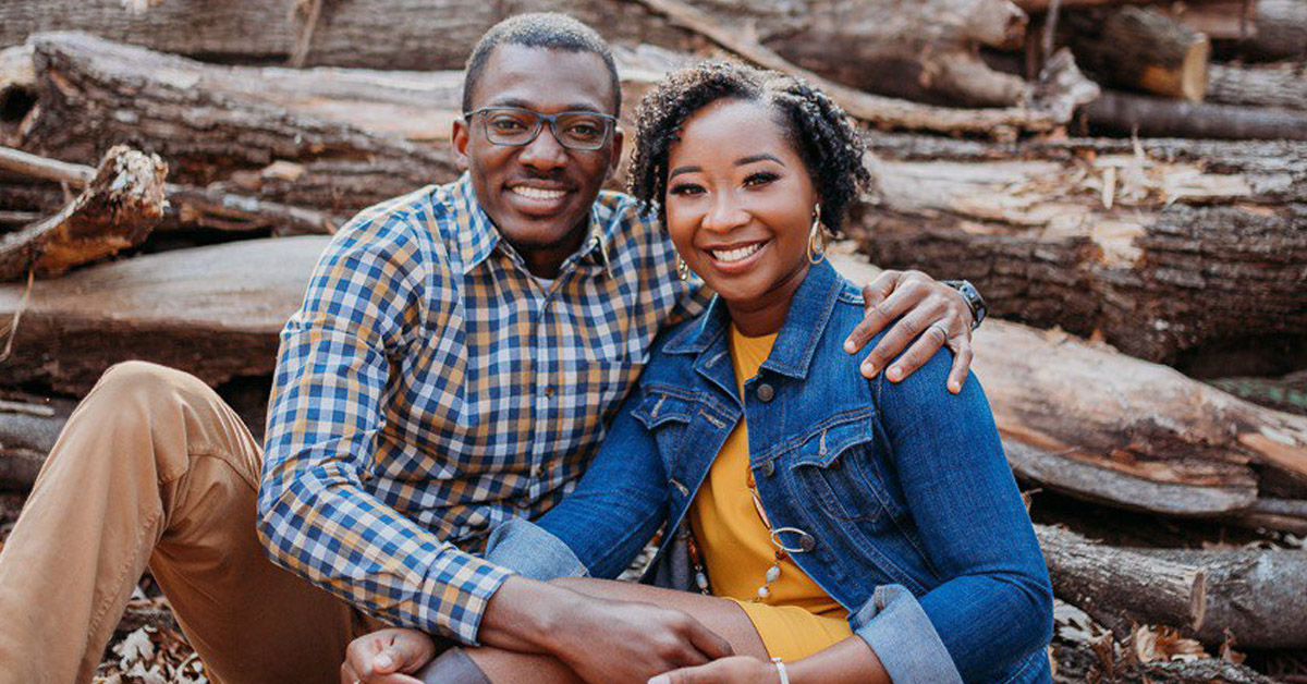 Joseph Akambase and wife