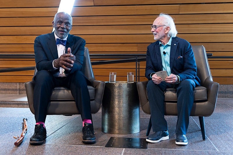 aging-01 Fireside Chat with Justice Alan Page & Richard Leider.