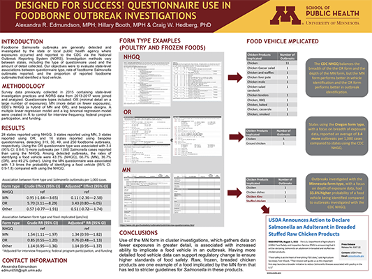 Alexandra Edmundson research day poster