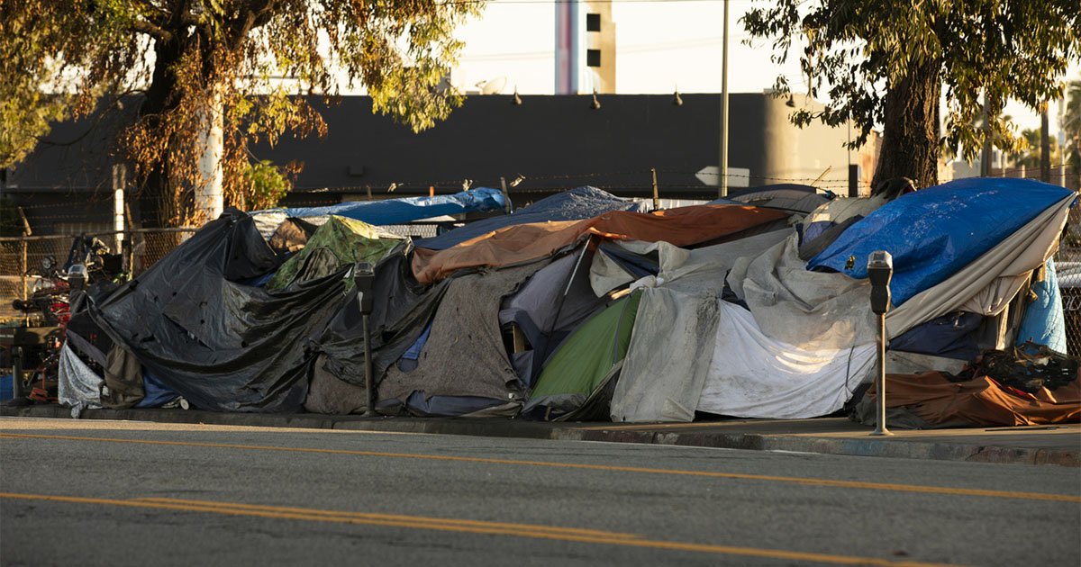 homeless camp