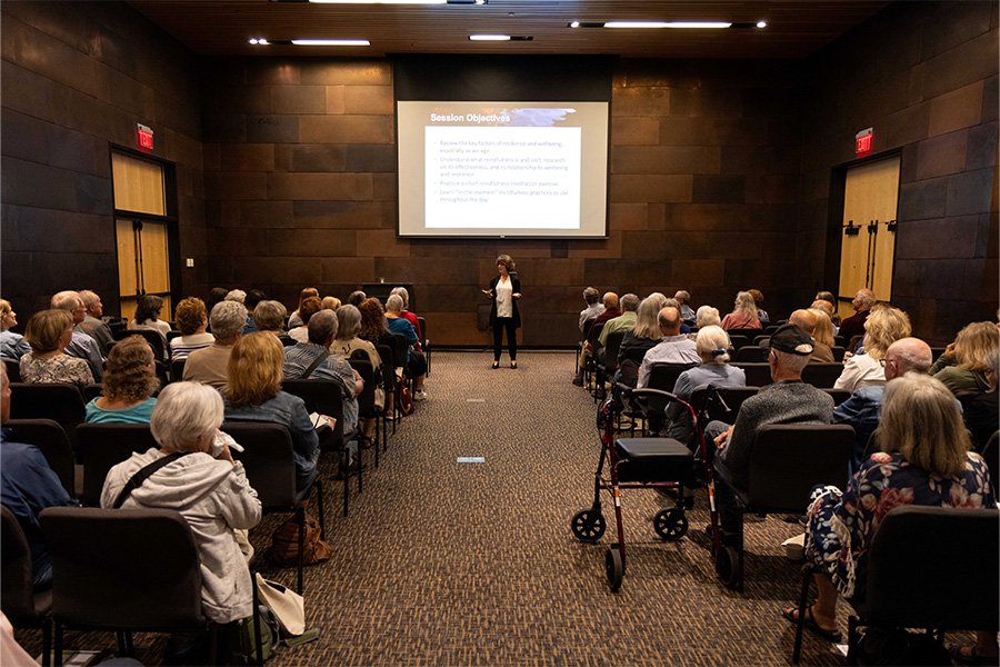 Lecture held at the Age Friendly Day event