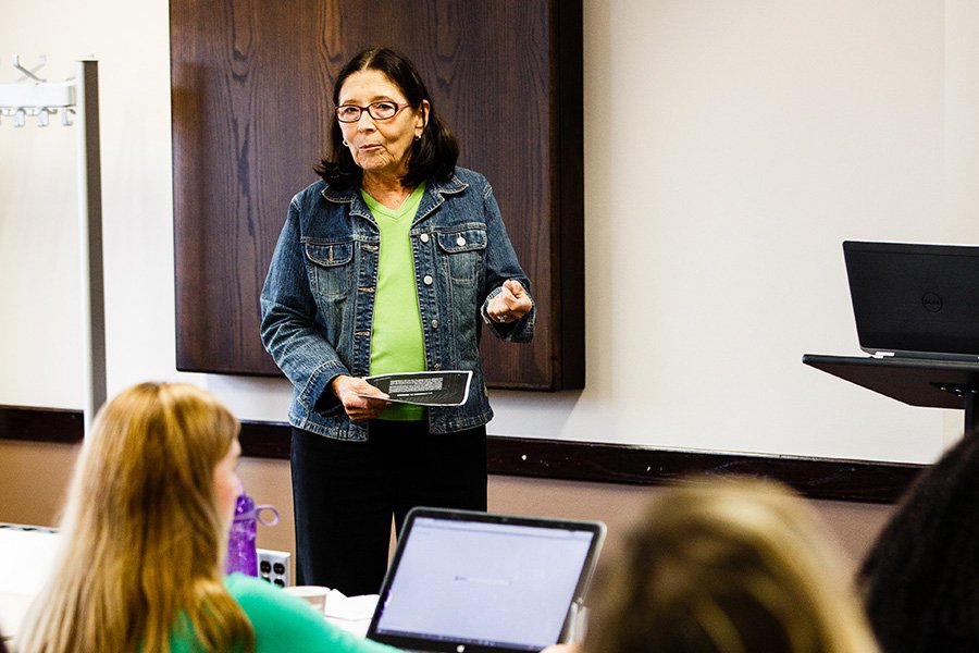 Katie White teaching