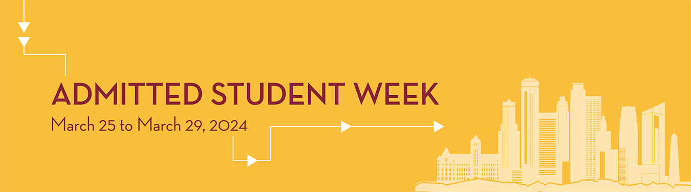 admitted student week - march 25 to march 29, 2024