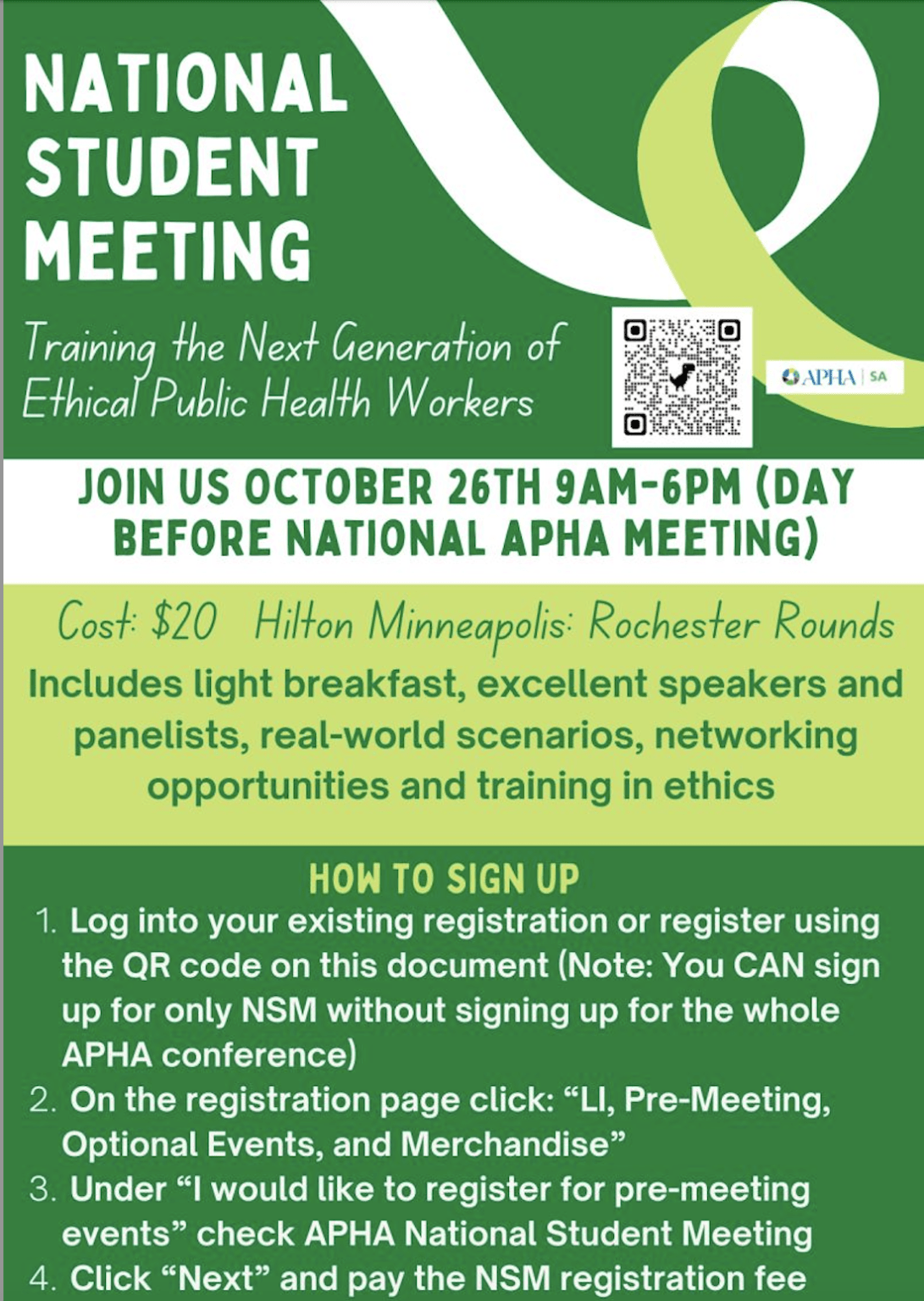 American Public Health Association Annual Meeting Events Calendar School of Public Health