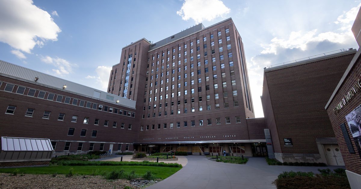 Exterior of the Mayo Building on University of Minnesota campus
