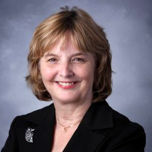 Janny Brust smiling