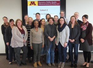 E-PHAP Cohort 2 students pictured with program and school administrators.